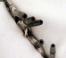 Five rare silver handmade keys for antique pocket watches
