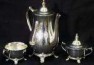 INTERNATIONAL SILVER COMPANY 3pc TEA Silver plated SERVING SET