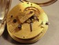 Antique English Sterling Silver Fusee & Chain Drive Watch