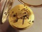 Antique English Sterling Silver Fusee & Chain Drive Watch
